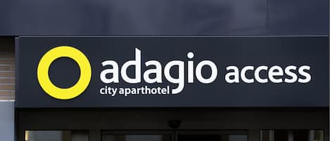 Façade de l’hébergement