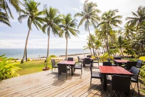 Breakfast, lunch, dinner served; ocean views - Tambua Sands Beach Resort - Adults Only (Korolevu)