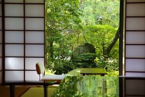 Japanese Style Room with Garden View, B Type | In-room safe, desk, soundproofing, free WiFi