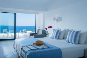Junior Suite, Sea View | Premium bedding, individually decorated, individually furnished, desk - Peninsula Resort & Spa - All Inclusive (Malevizi)