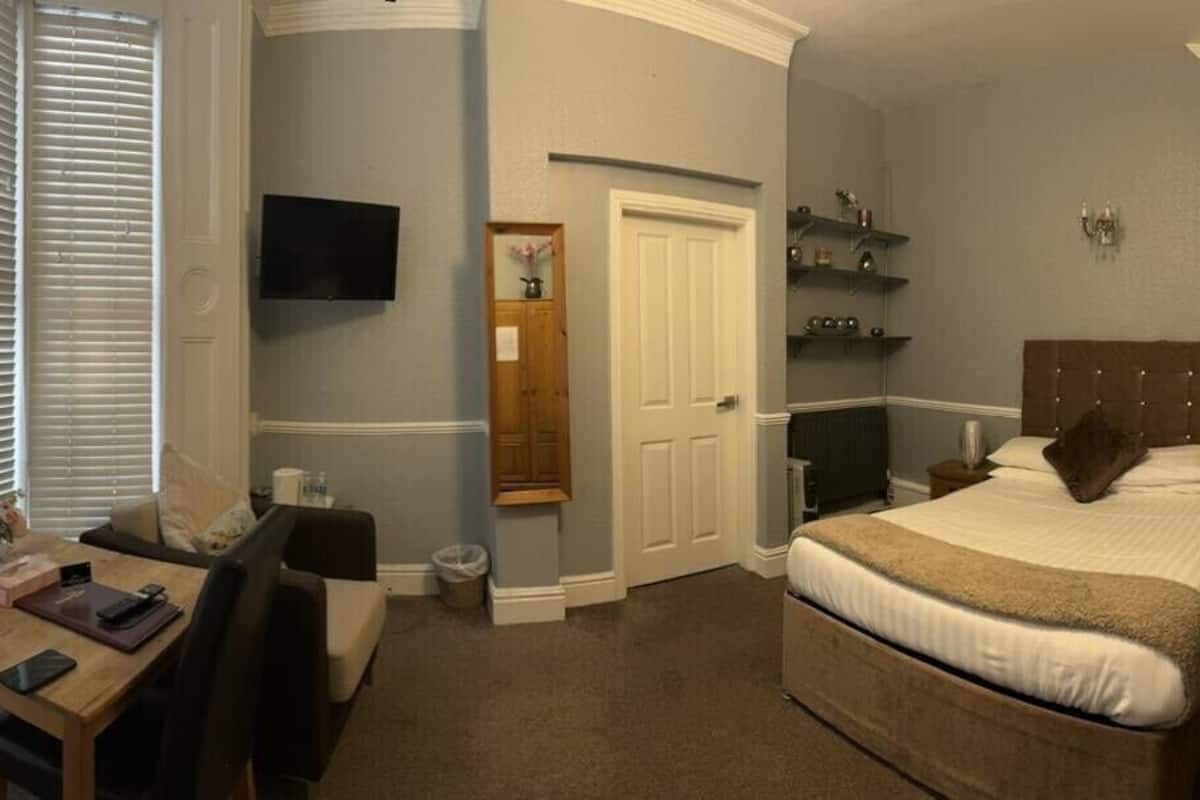 Standaard tweepersoonskamer, en-suite badkamer