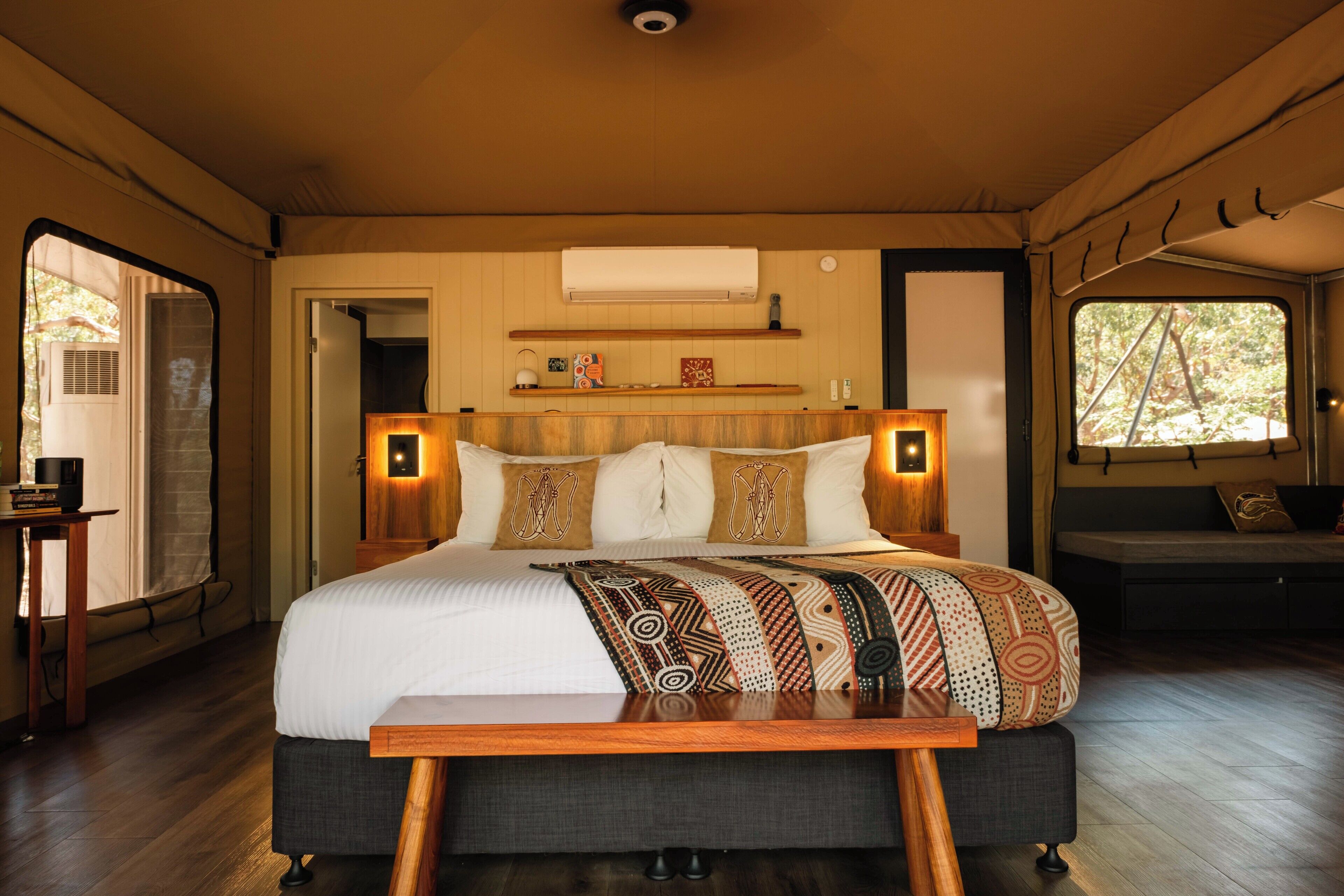 yellow water villa | 1 bedroom, bed sheets