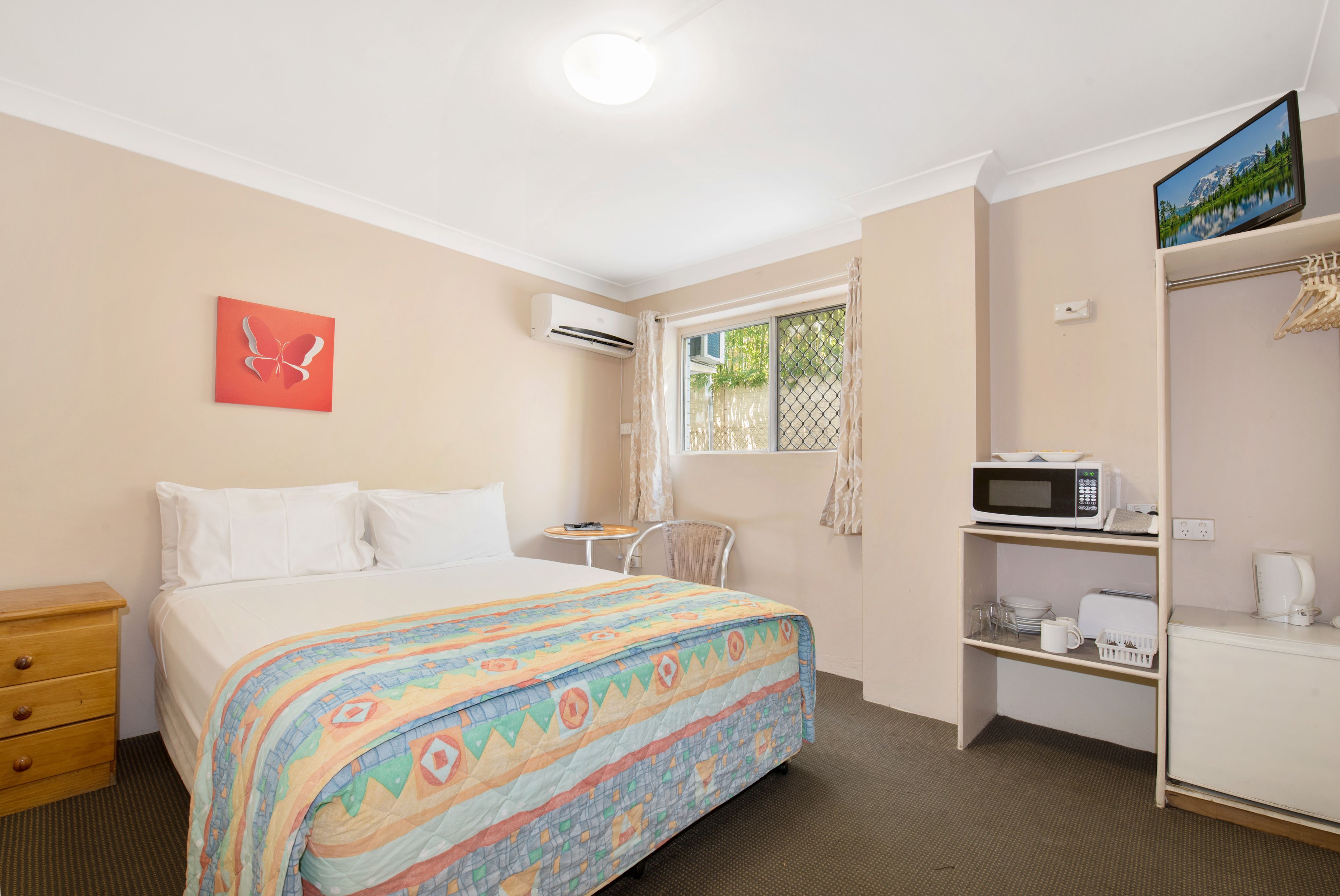 Basic-Doppelzimmer zur Einzelnutzung, 1 Queen-Bett