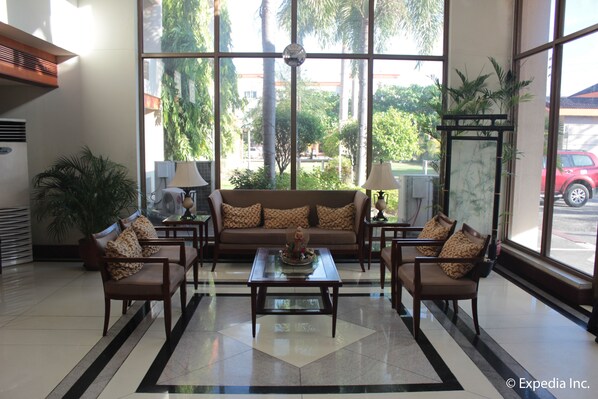 Sala de estar en el lobby