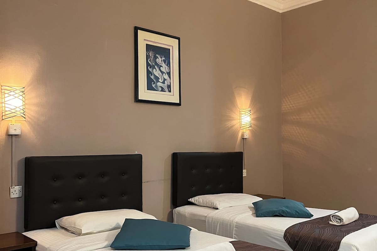 Deluxe Twin Room | Minibar, blackout drapes, soundproofing, iron/ironing board