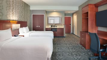 Hypo-allergenic bedding, in-room safe, desk, iron/ironing board