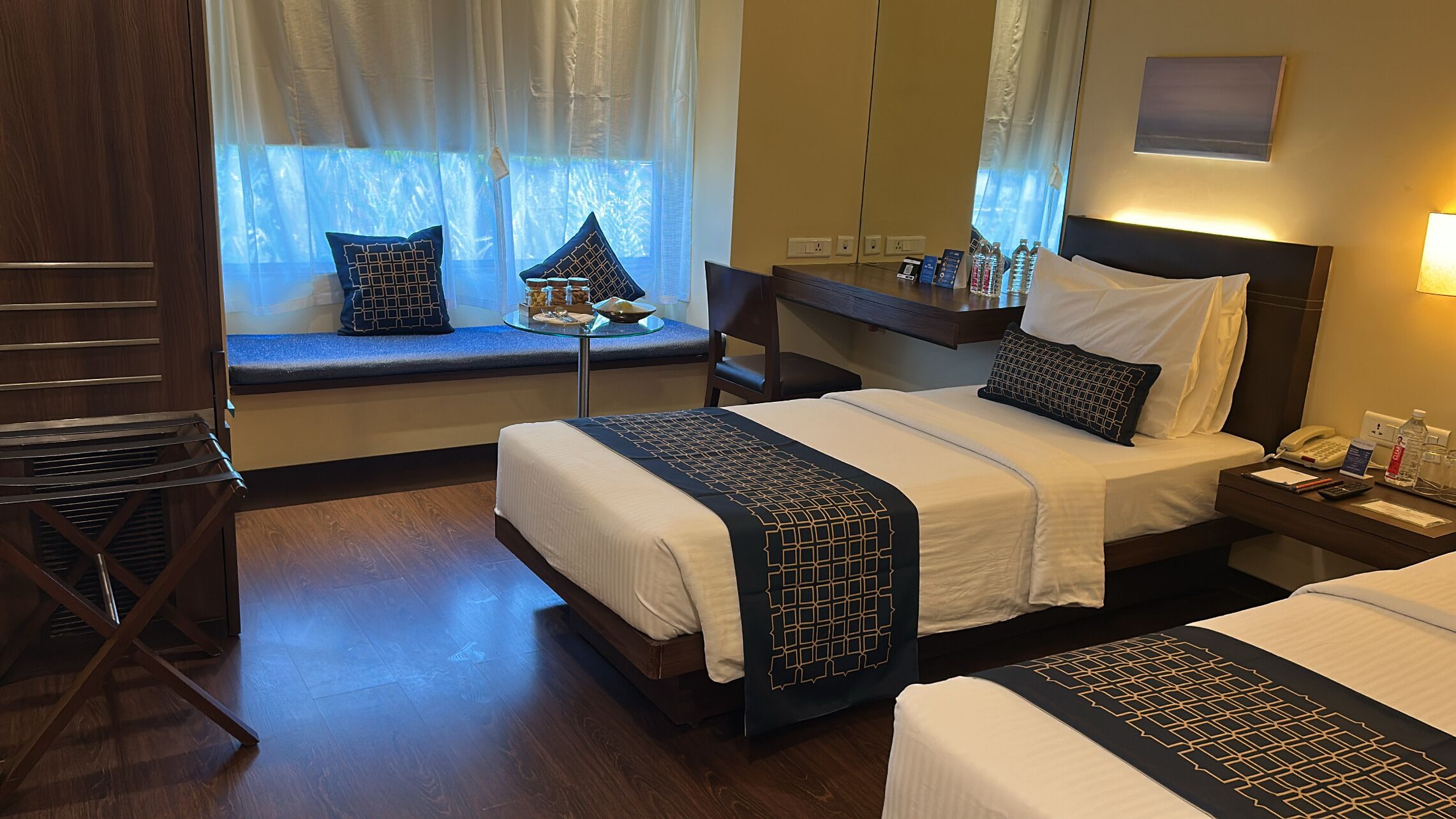 Executive Twin (Two Separate Bed) | Premium bedding, minibar, in-room safe, individually furnished