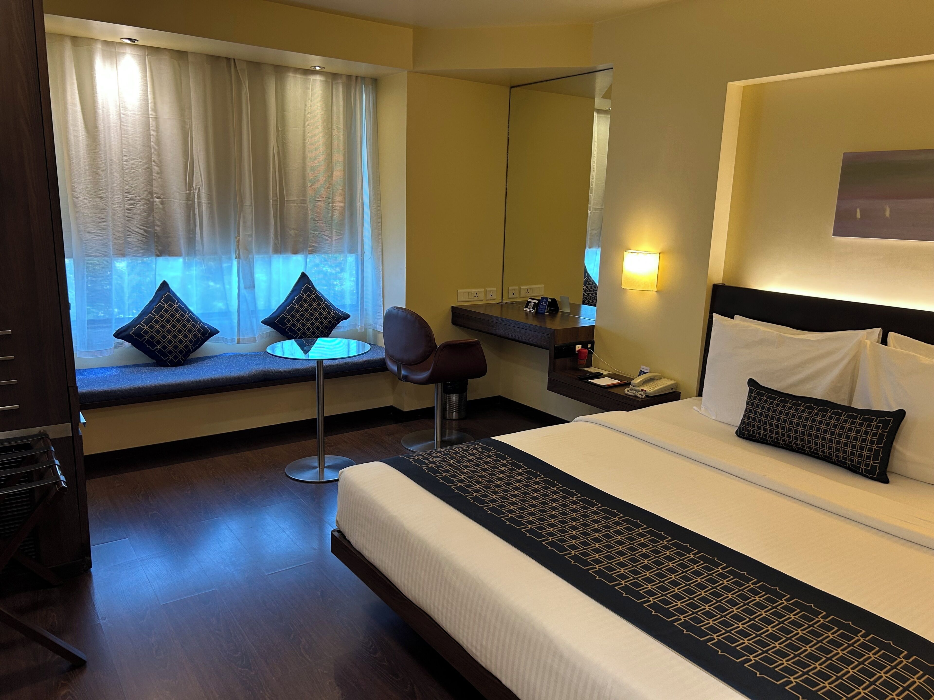 Executive King Bed | Premium bedding, minibar, in-room safe, individually furnished