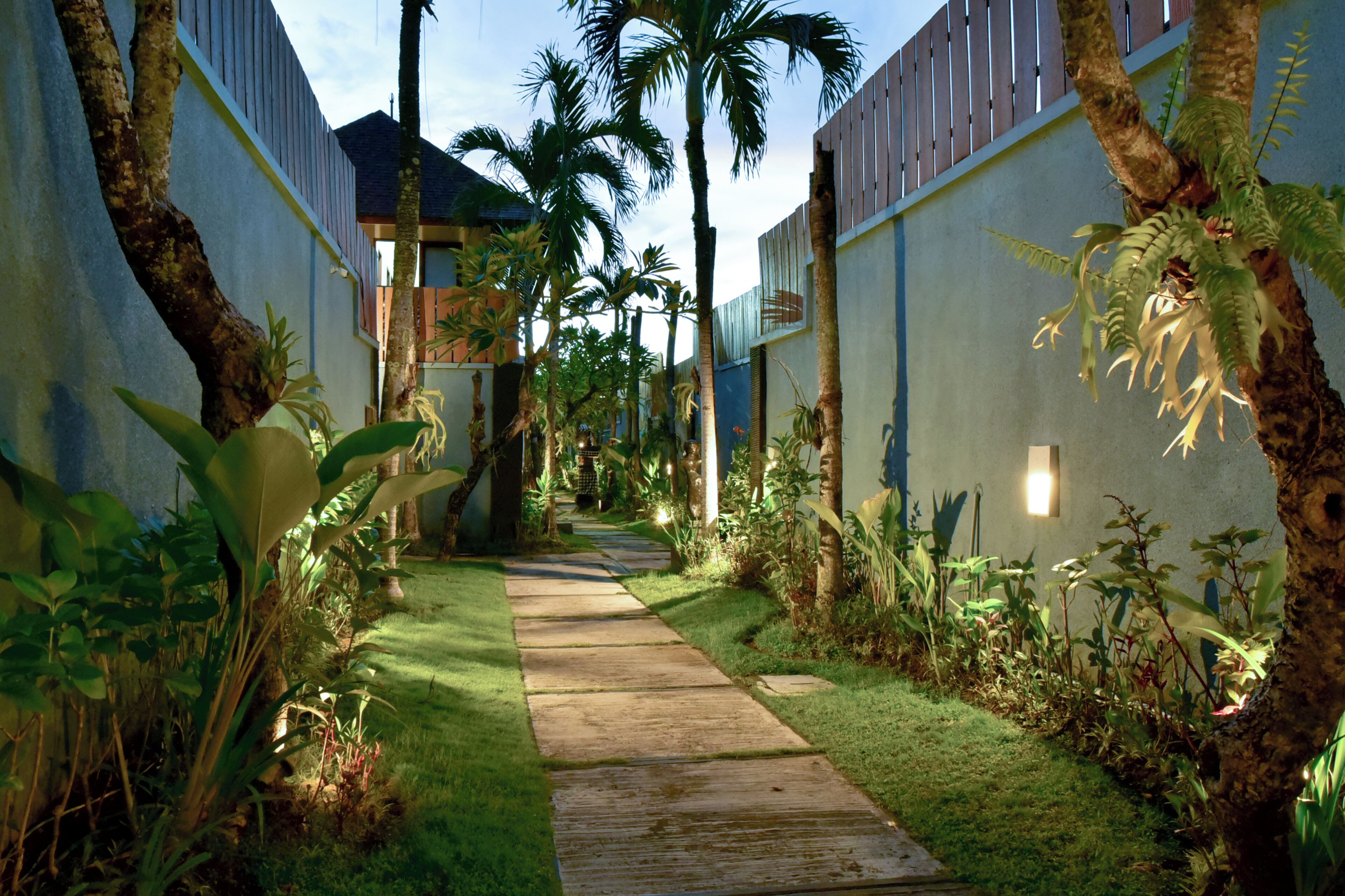 Pemandangan taman