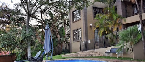 Voorkant van accommodatie