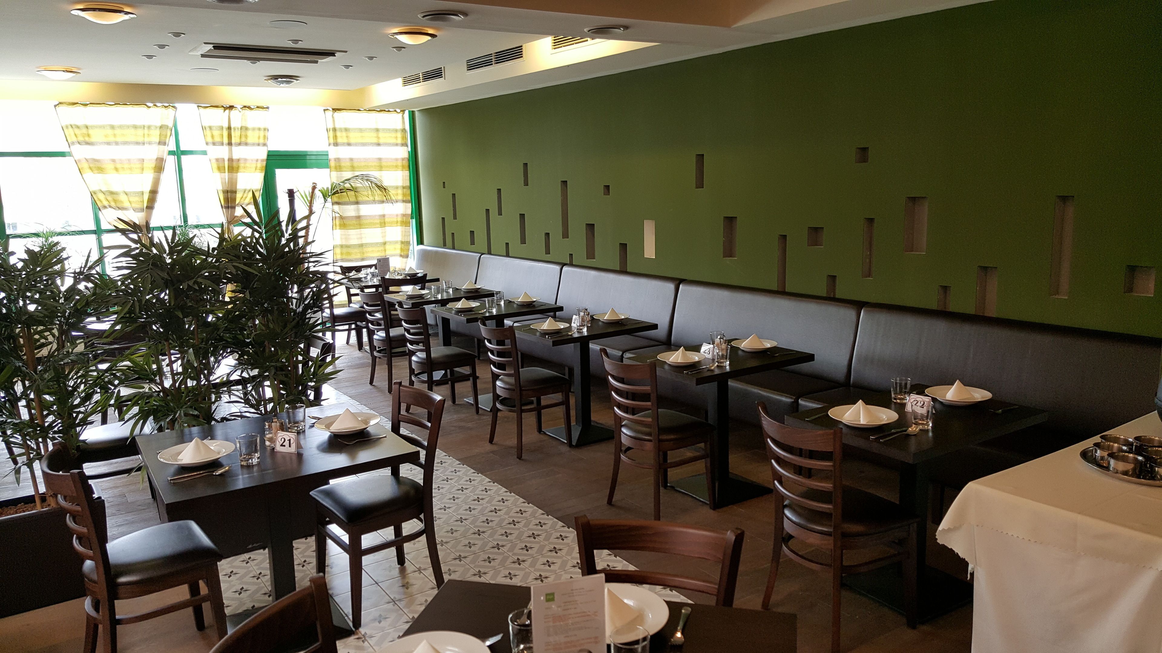 Frokost, lunsj og middag serveres