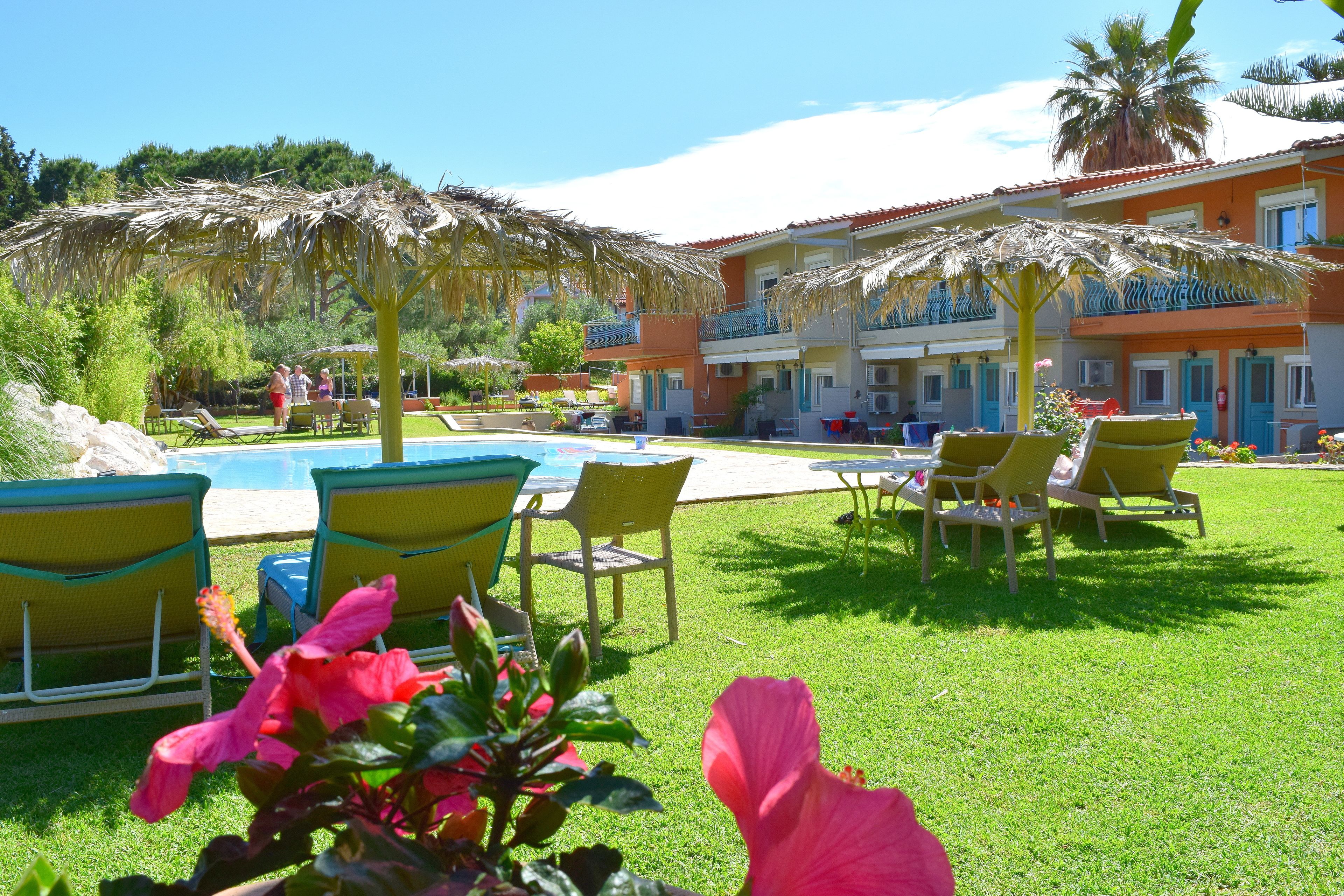 Terrein van de accommodatie