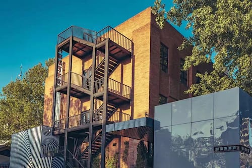 Façade de l’hébergement