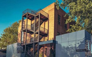 Façade de l’hébergement