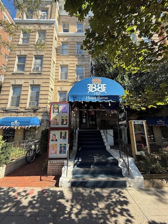 Front of property. The Baron Hotel