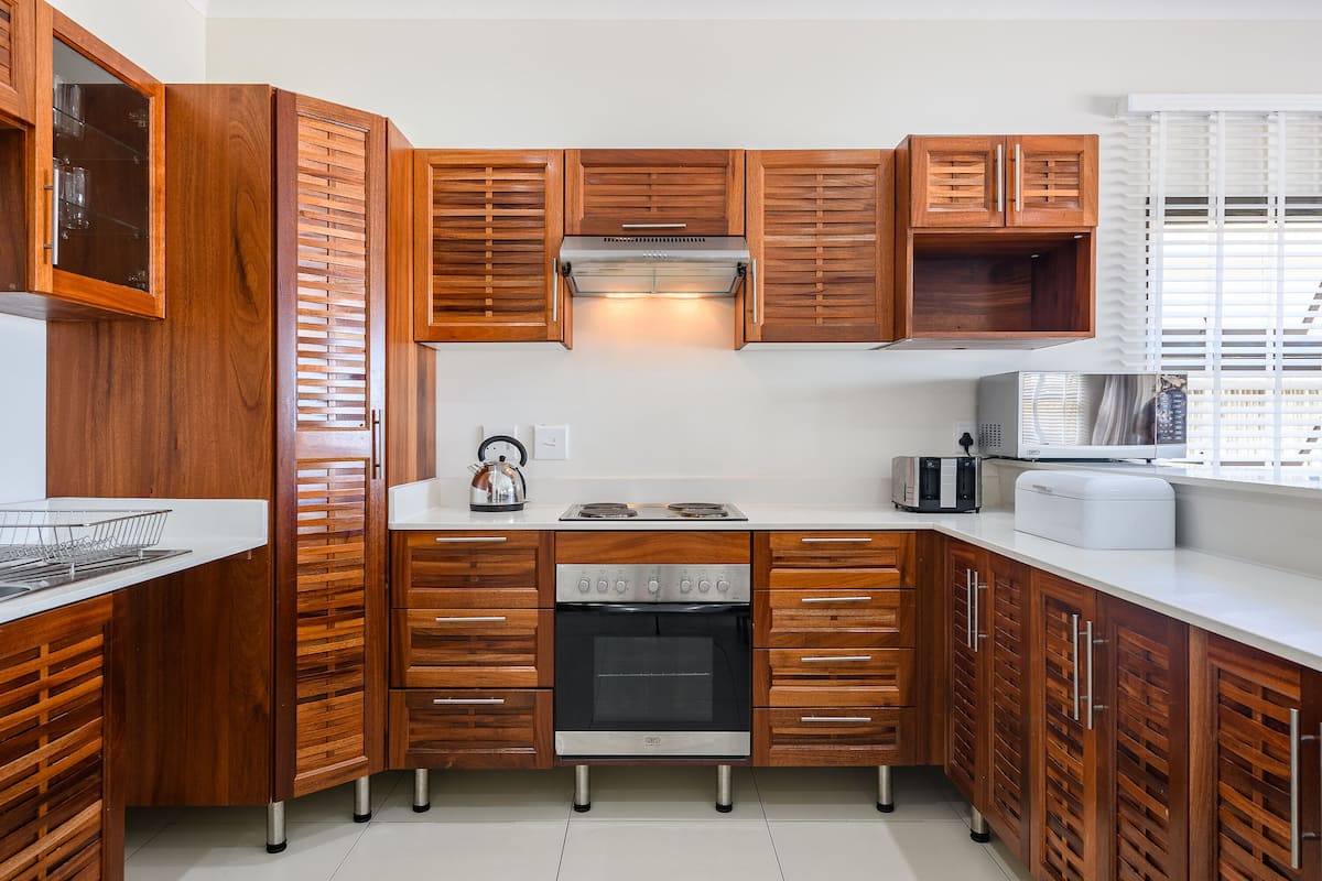 four bedroom beach front villa with splash pool | private kitchen | fridge, microwave, oven, electric kettle