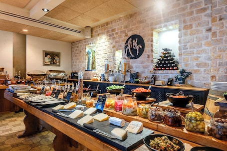 Free daily local cuisine breakfast. Beit Maimon