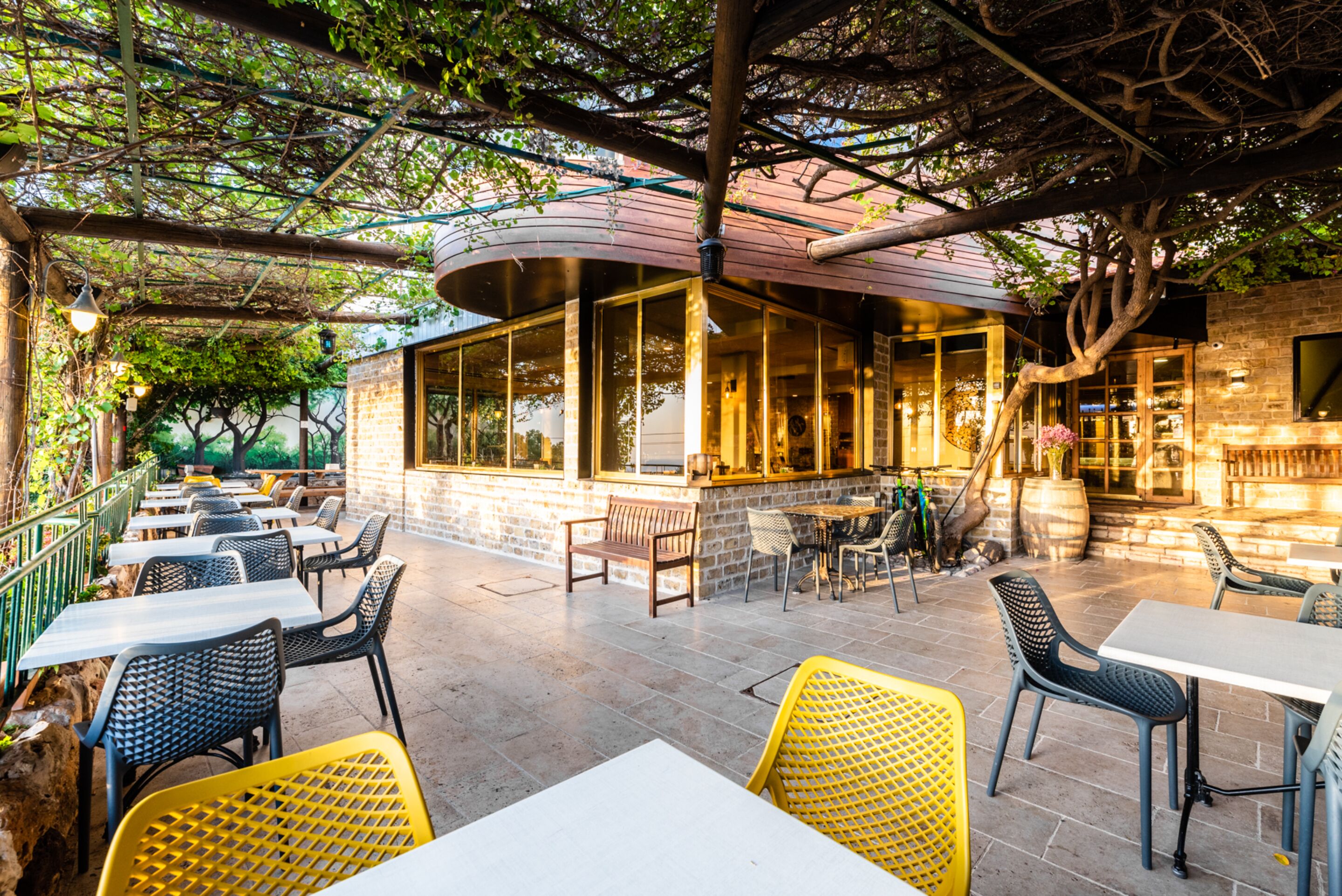 Front of property – evening/night