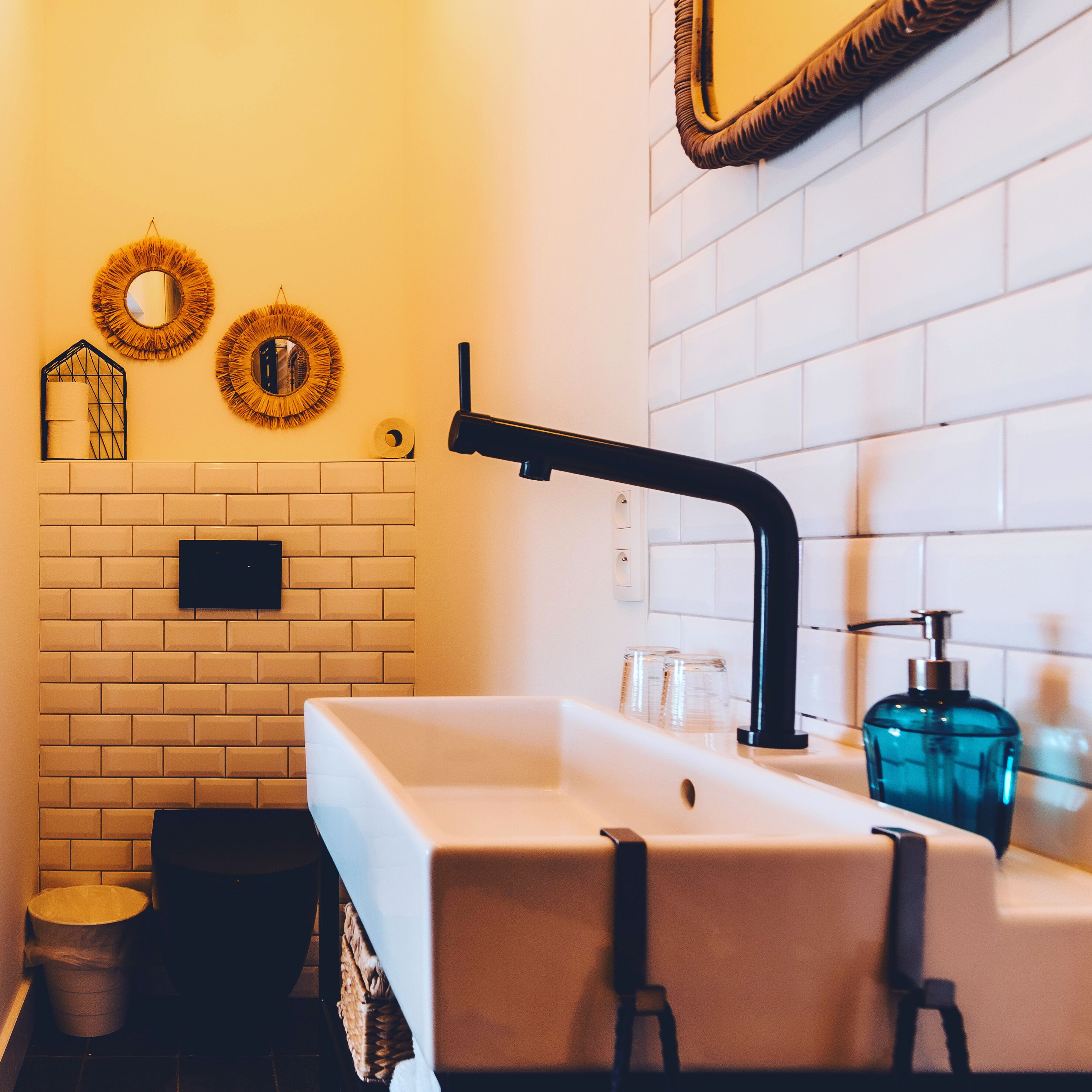 double room | bathroom | free toiletries, hair dryer, towels