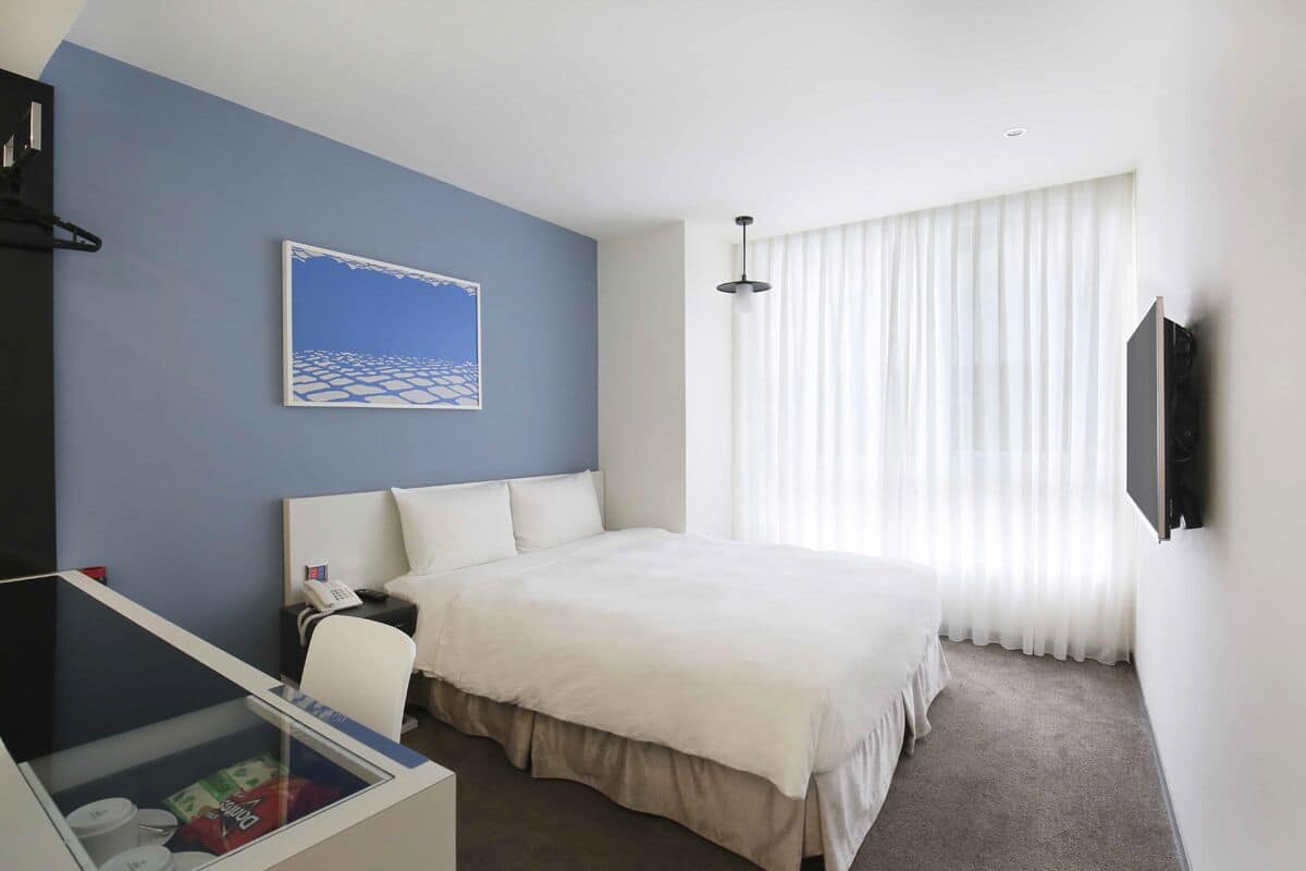 Deluxe tweepersoonskamer, 1 tweepersoonsbed | 1 slaapkamer, luxe beddengoed, donzen dekbedden, een gratis minibar