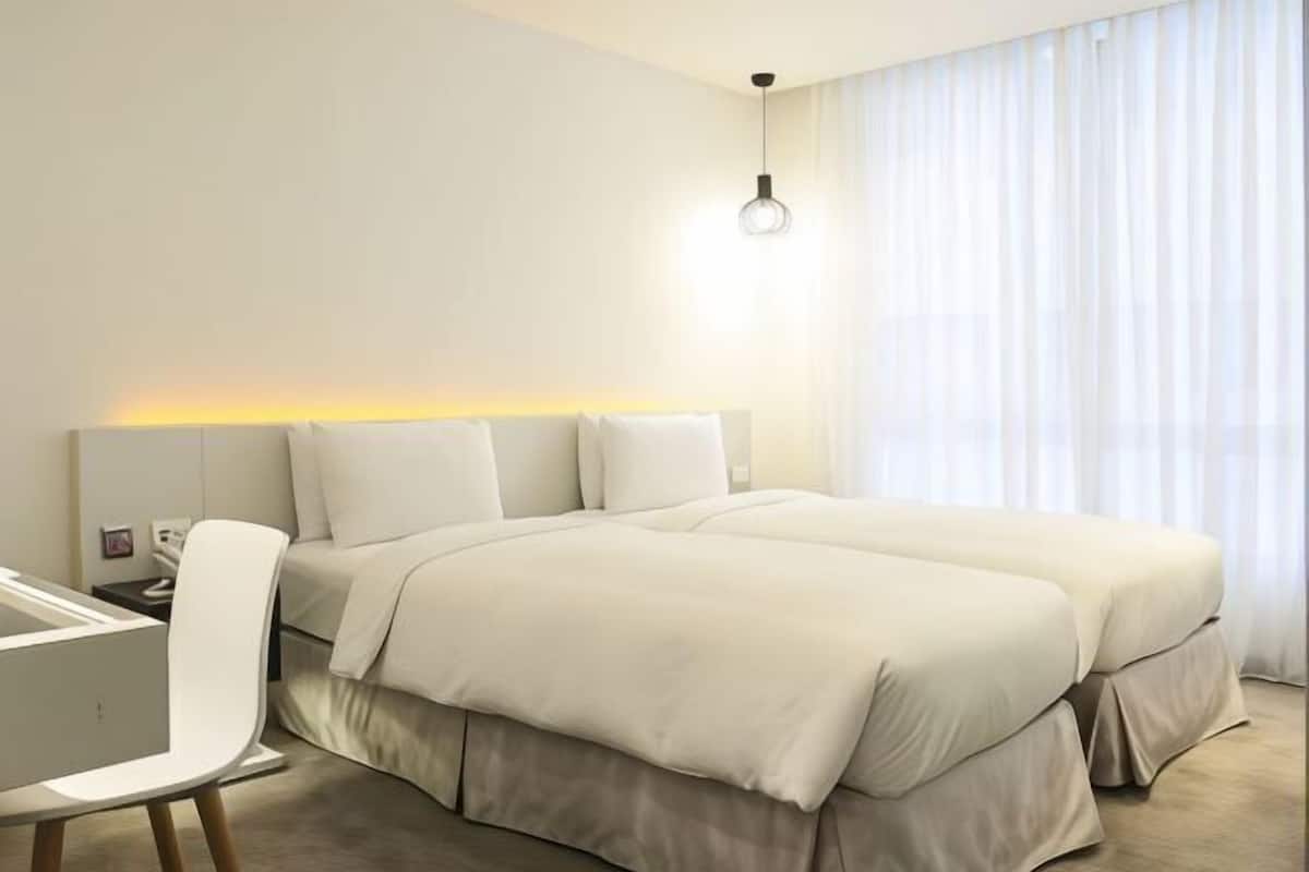 1 ห้องนอน, เครื่องนอนระดับพรีเมียม, ผ้านวมขนเป็ด, มินิบาร์ฟรี