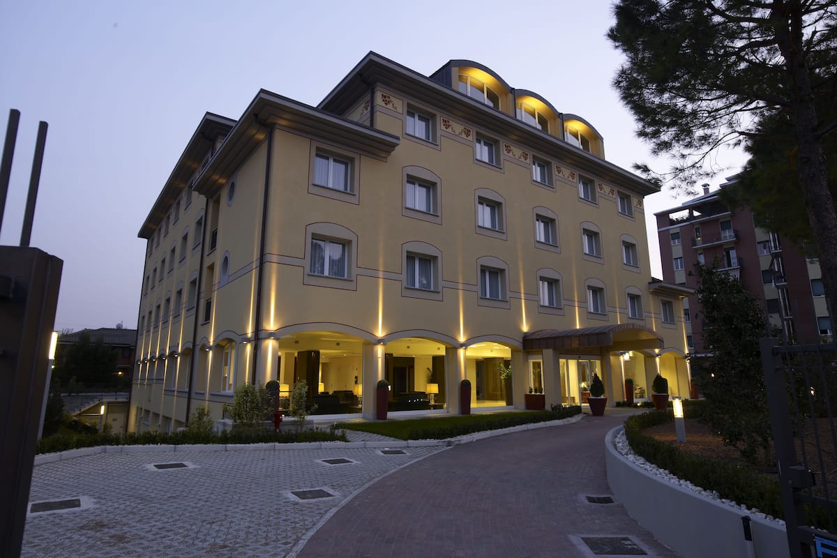 front of property – evening/night