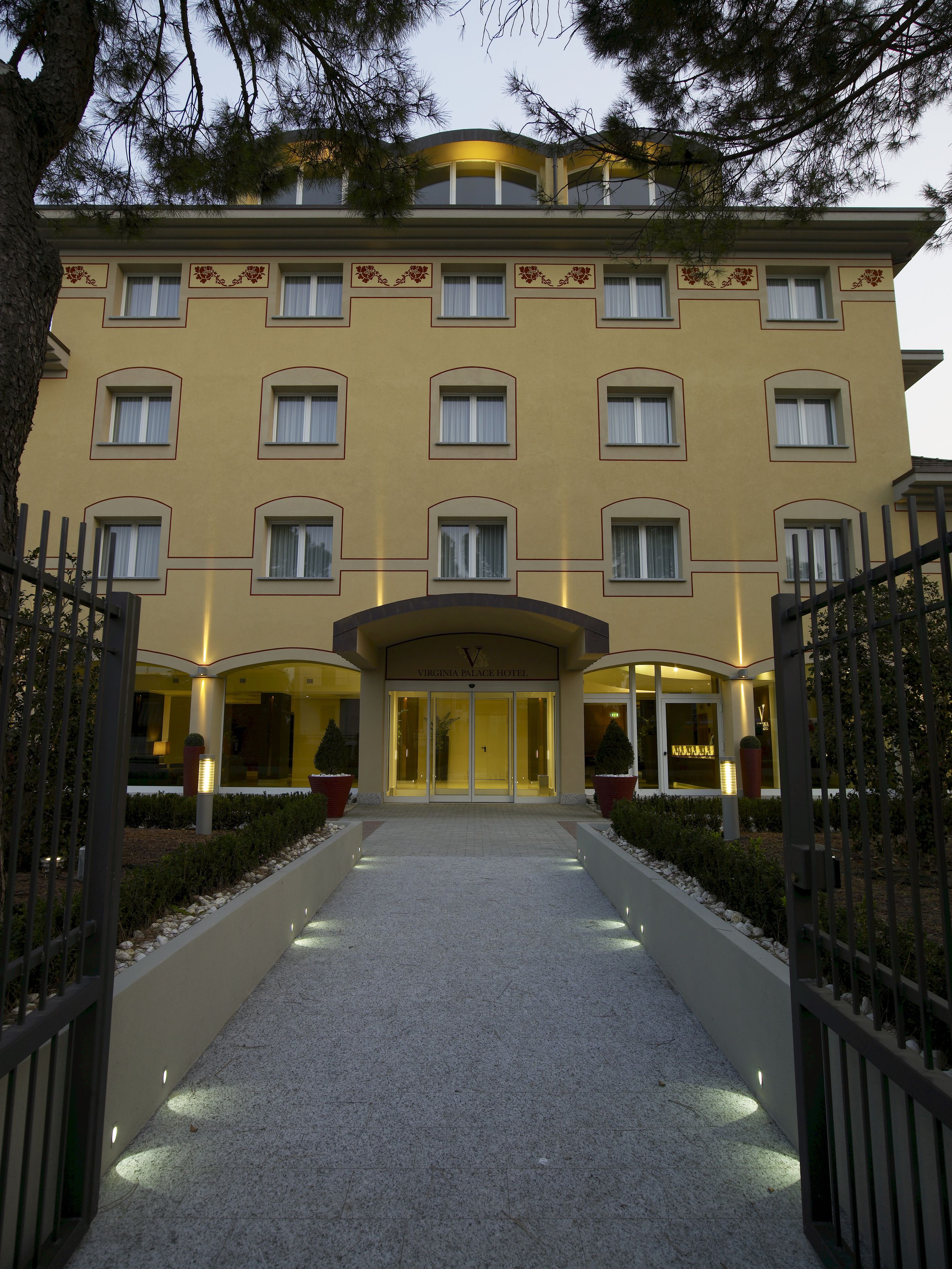 front of property – evening/night