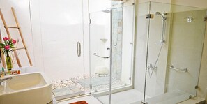 客房 (Beach Cabana) | 浴室 | 免费洗浴用品、坐浴桶、毛巾