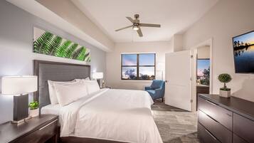 Premium bedding, down duvets, in-room safe, blackout curtains