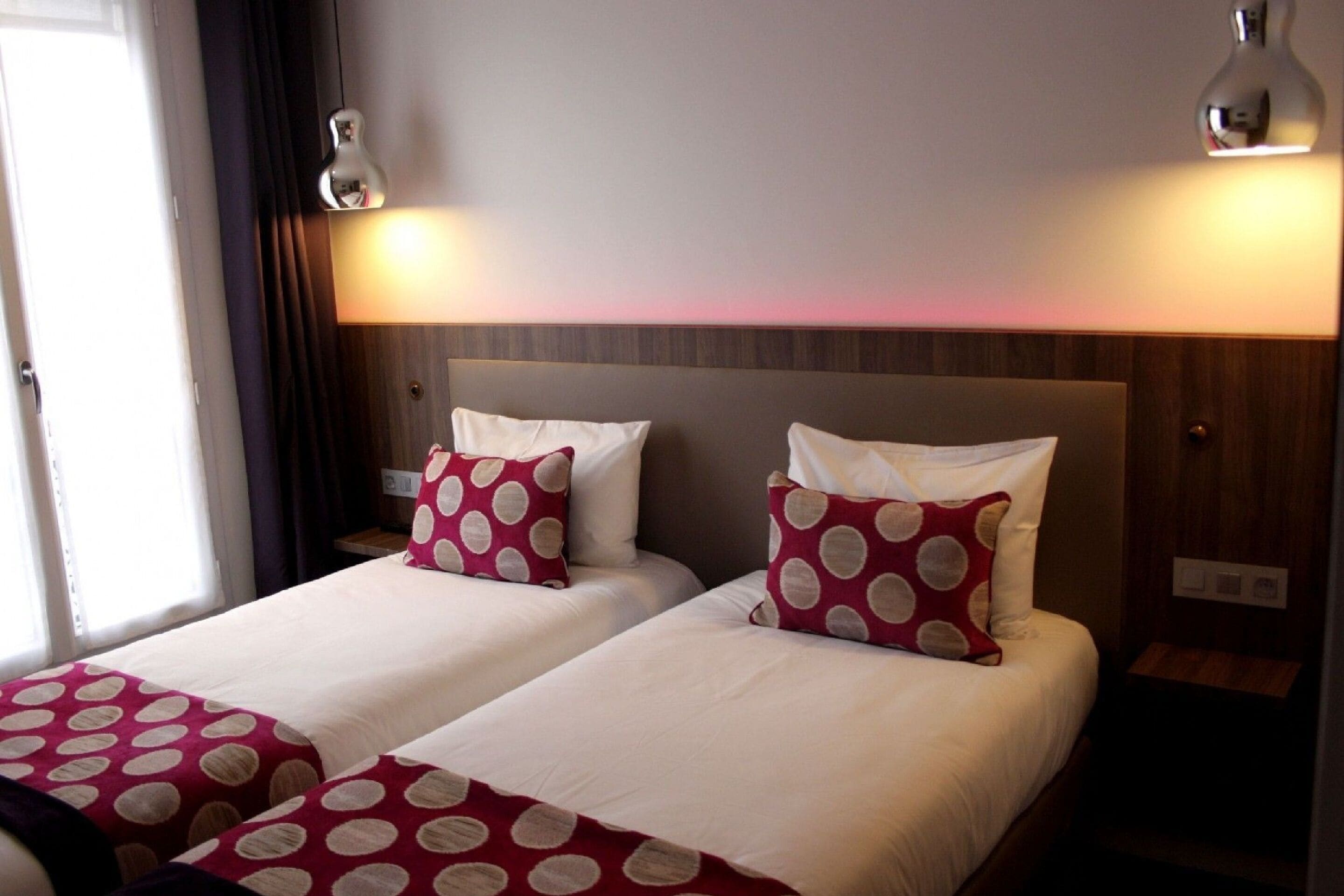 select comfort beds, in-room safe, individually decorated