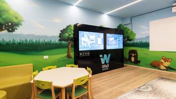 Área de juegos infantiles bajo techo
