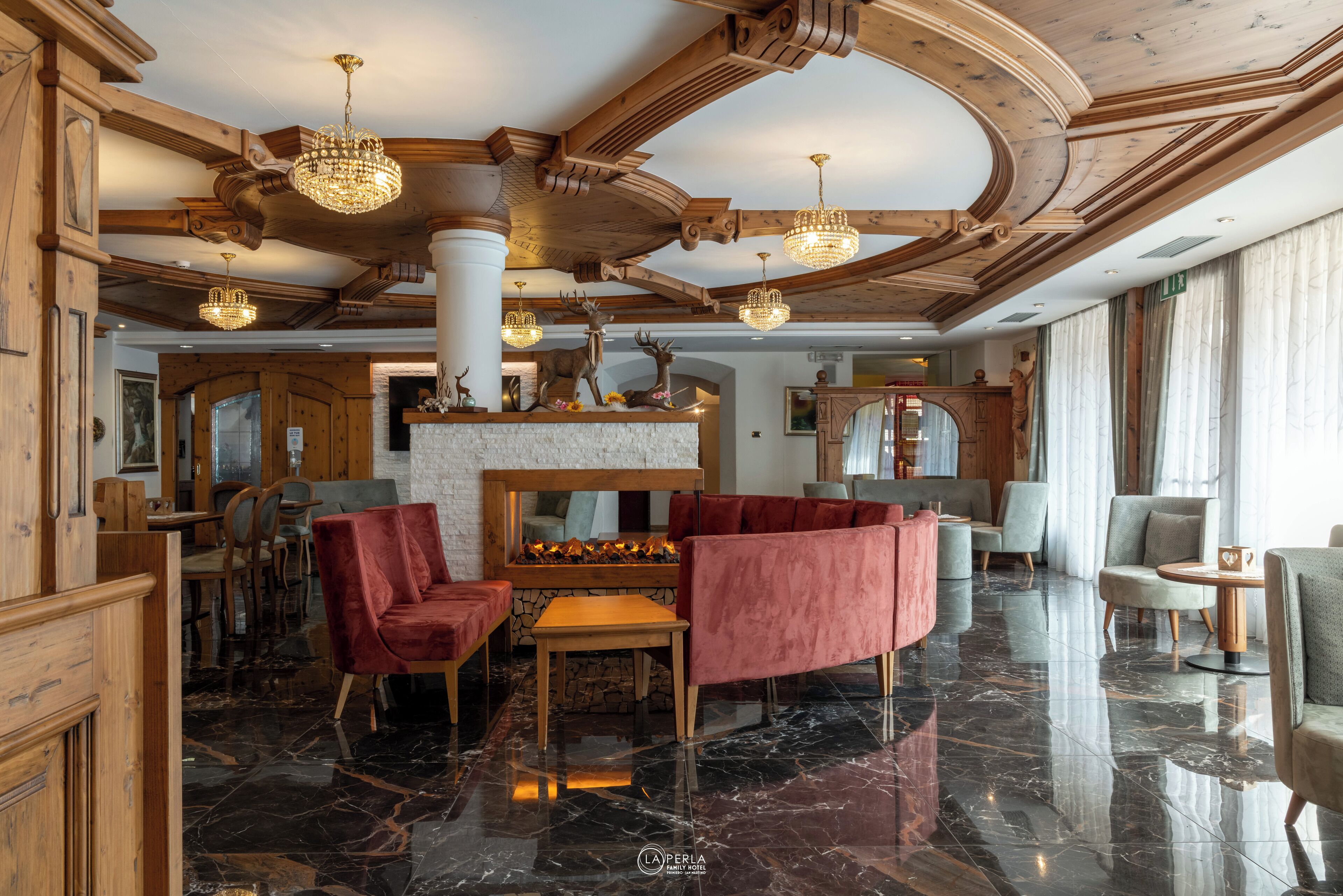 Sitzecke in der Lobby