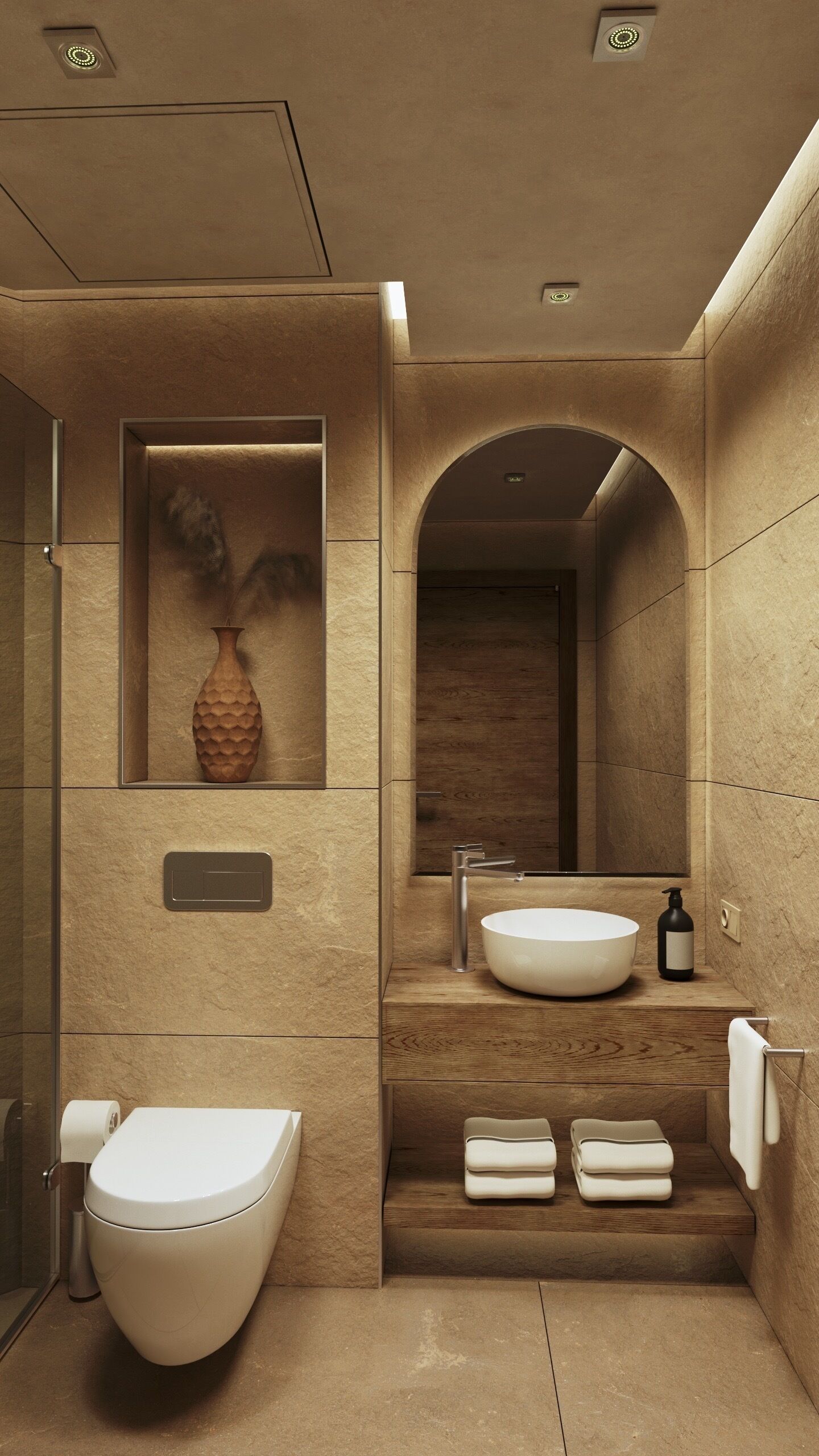 hair dryer, slippers, towels