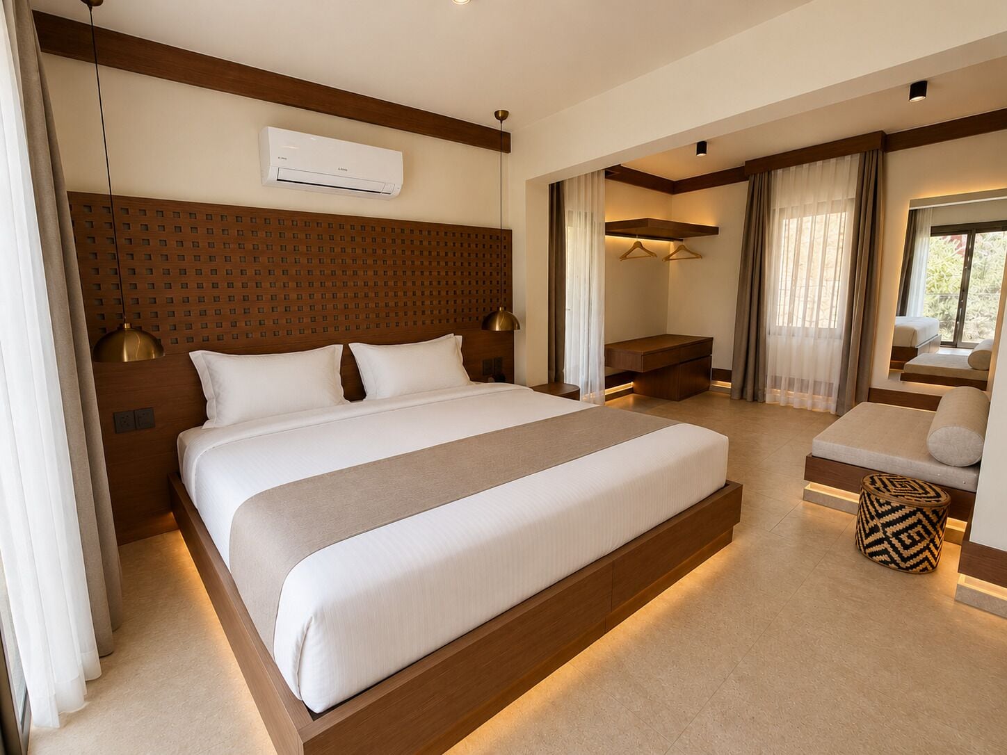 Terra Garden View Room | Edredón, minibar, caja de seguridad en la habitación y wifi gratis 