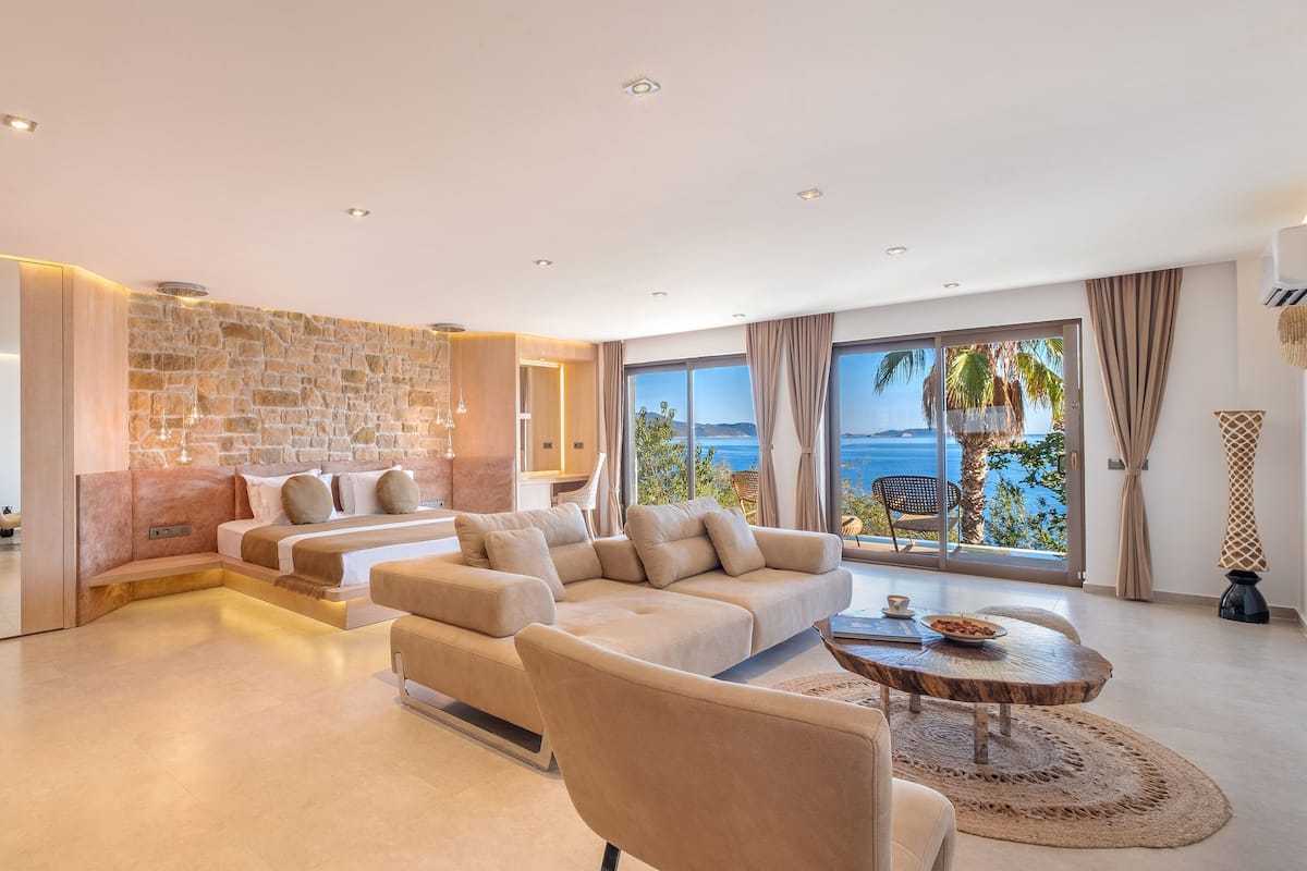 Aqua Suite with Private Pool and Sauna | บริเวณนั่งเล่น