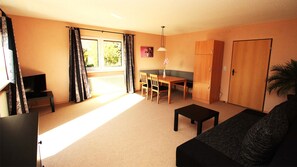 40-inch LCD TV with satellite channels, TV, DVD player - Pension Elan (Bayerisch Eisenstein)