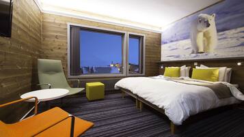 Standaard tweepersoonskamer | 1 slaapkamer, luxe beddengoed, individueel gedecoreerd, babybedden