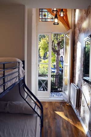 Twin Room, Shared Bathroom | View from room - Barkston Rooms Earl's Court - Hostel (London)