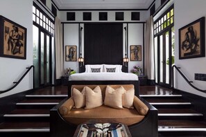 Courtyard Pool Villa | Seprai premium, isi minibar gratis, brankas, dan didekorasi berbeda-beda