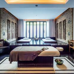 1 slaapkamer, luxe beddengoed, een minibar met enkele gratis items