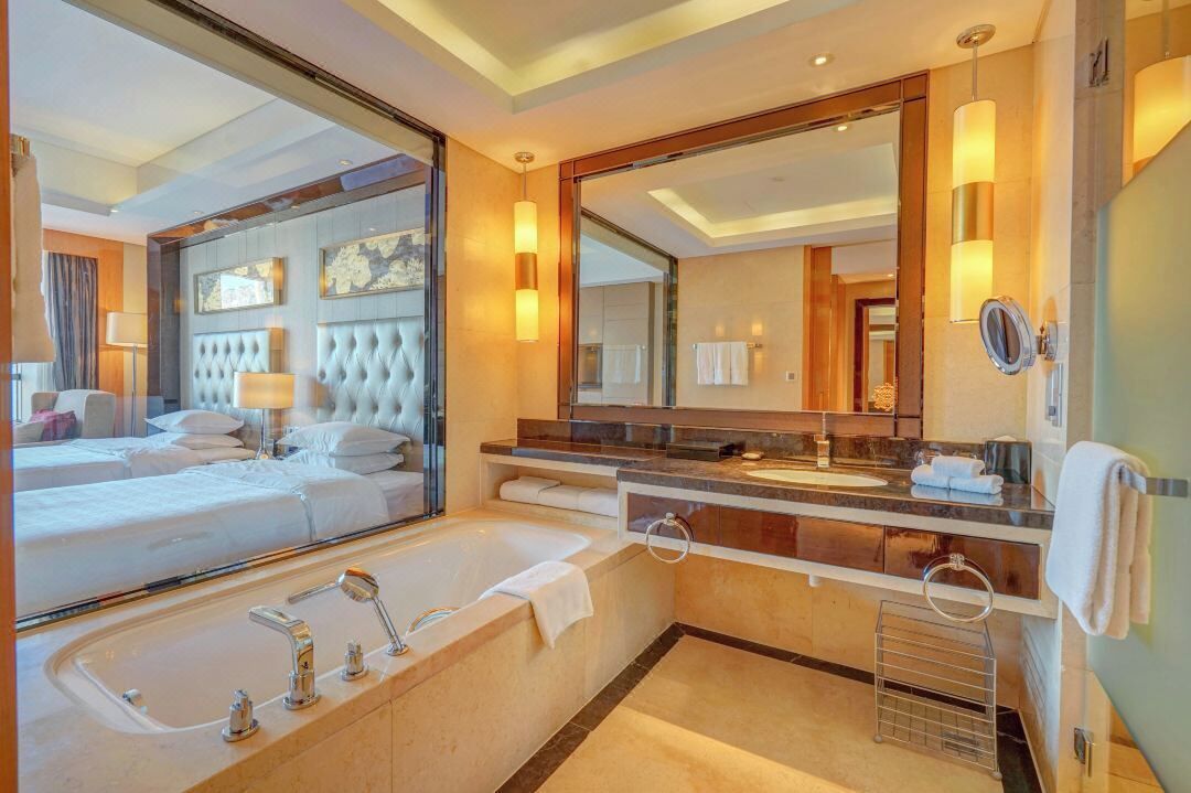 Room, 2 Single Beds, City View | Premium bedding, minibar, in-room safe, individually decorated