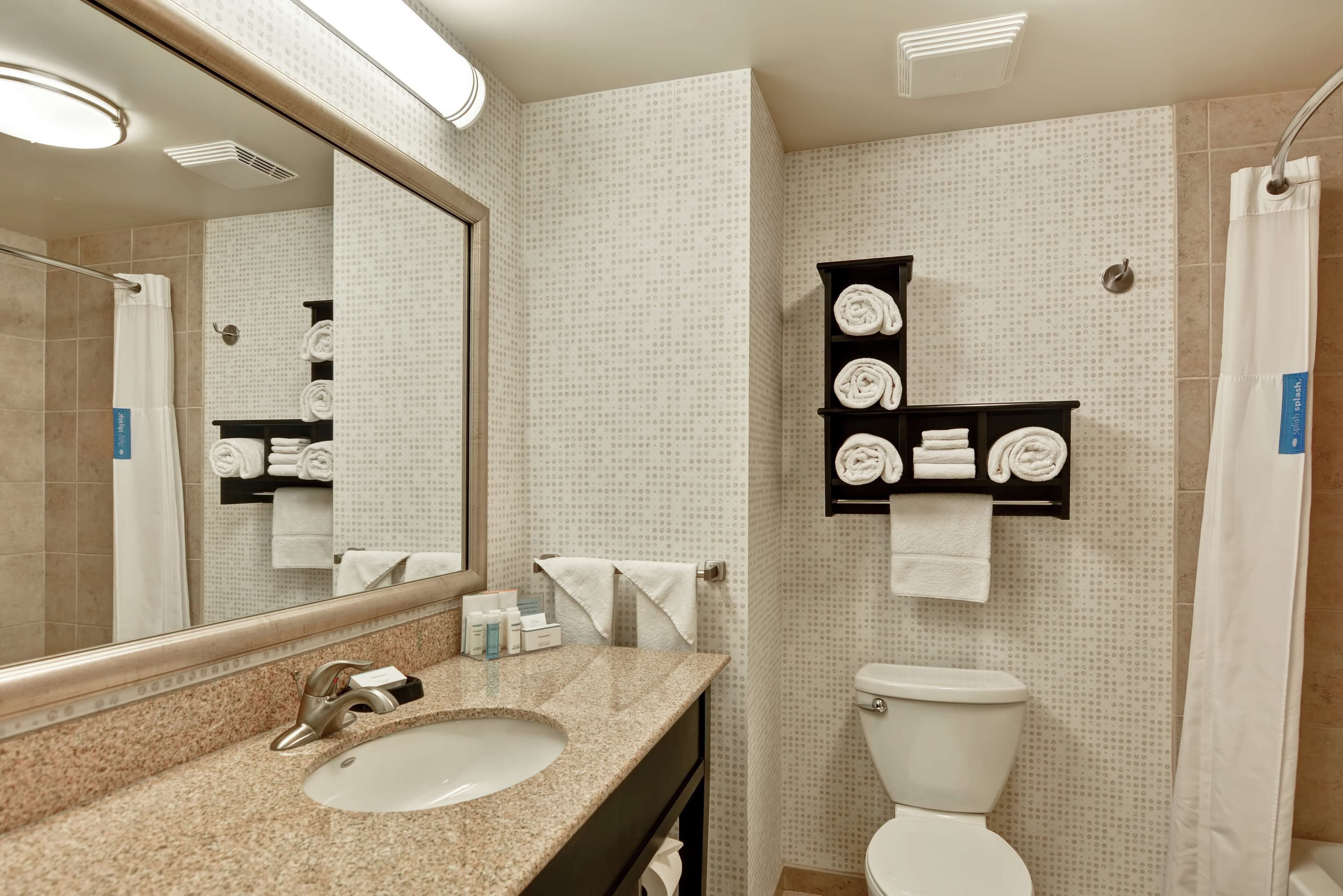room, 2 queen beds | bathroom shower