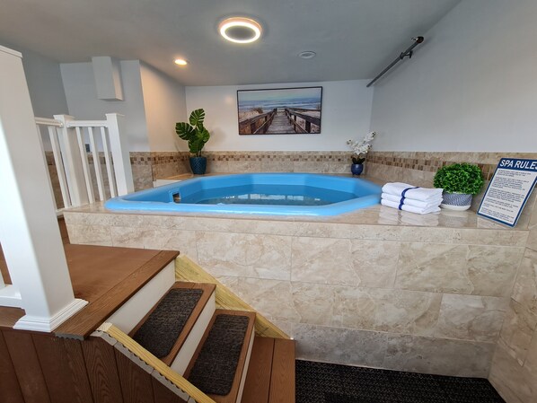 Baignoire à remous intérieure