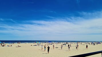 Vlak bij het strand