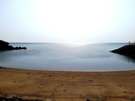 Private beach nearby