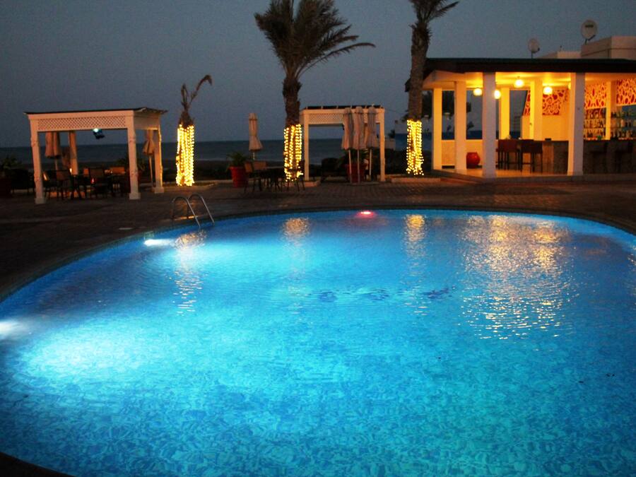 Bar à beira da piscina