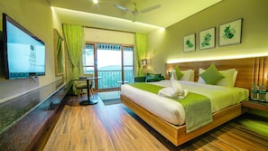 Kamar Deluks | Seprai premium, brankas, meja kerja, dan Wi-Fi (biaya tambahan)