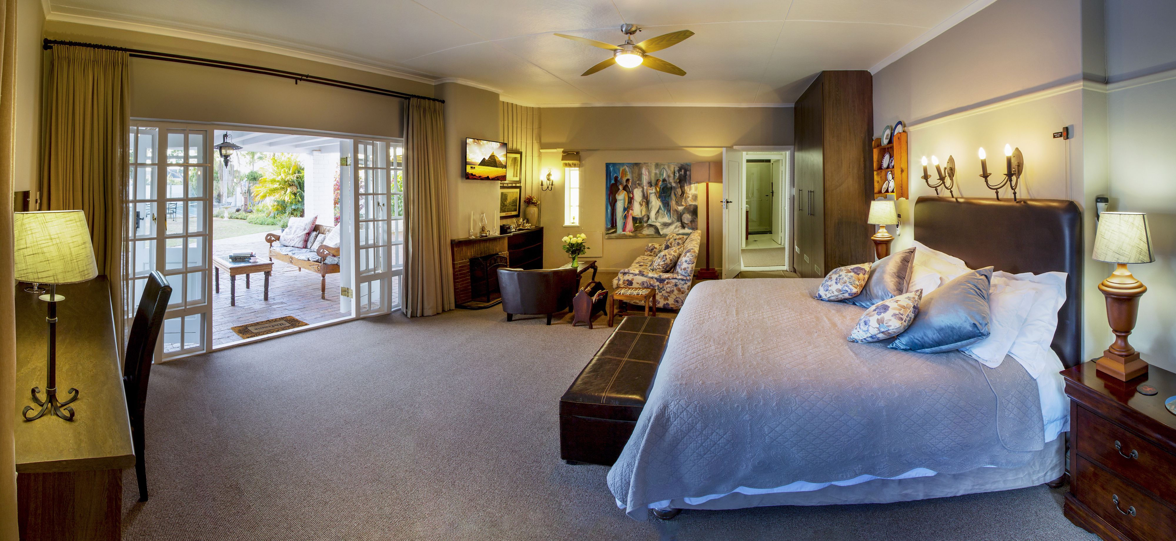 家庭房, 1 间卧室 | 阳台景观