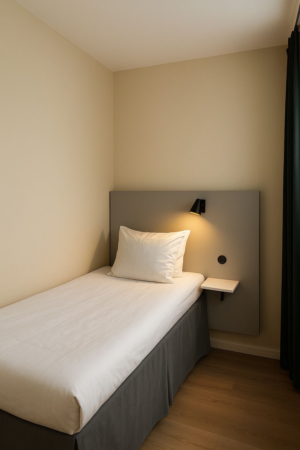 Single Room | Blackout drapes, rollaway beds, free WiFi, bed sheets