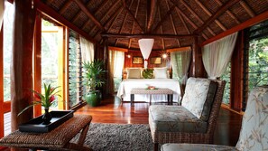 Egyptian cotton sheets, premium bedding, pillowtop beds, free minibar - Namale Resort and Spa - Adults Only (Savusavu)
